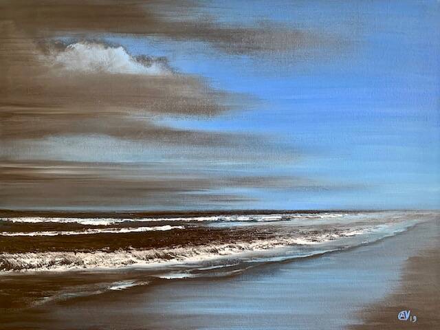 Het wordt weer licht, olieverf op doek, 60x80cm (verkocht)