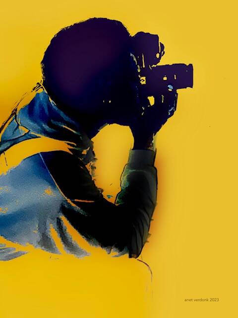  Capture the Moment, digitale kunst op karton, 40x30cm, eigen collectie