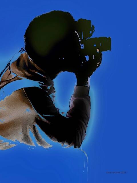  Capture the Moment, digitale kunst op karton, 40x30cm, eigen collectie