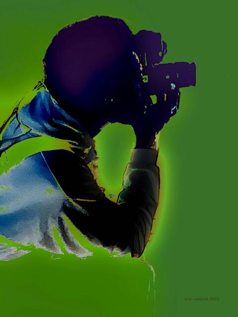  Capture the Moment, digitale kunst op karton, 40x30cm, eigen collectie