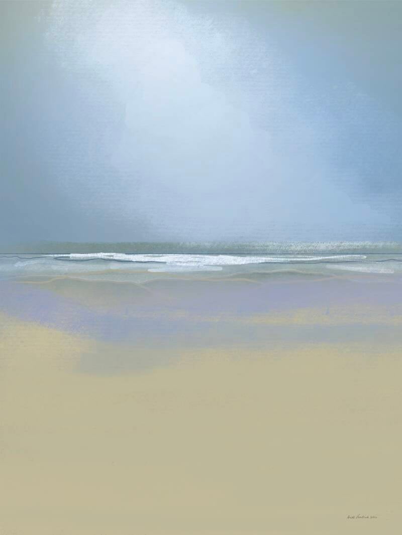 Wave after Wave, digitale kunst, 80x60cm