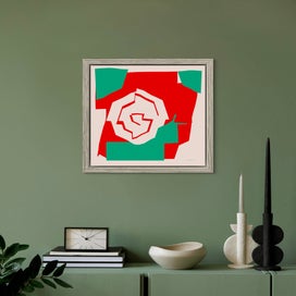 voorbeeld van digitale kunst in interieur