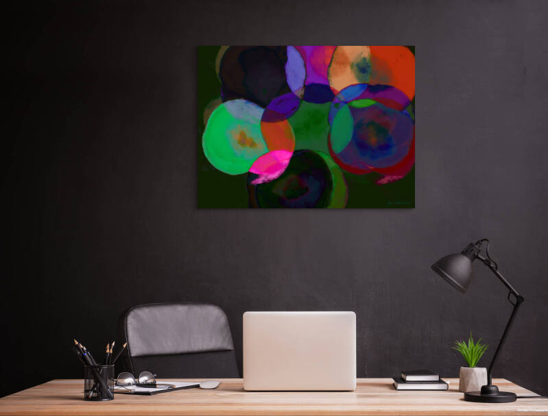 voorbeeld van digitaal werk in interieur