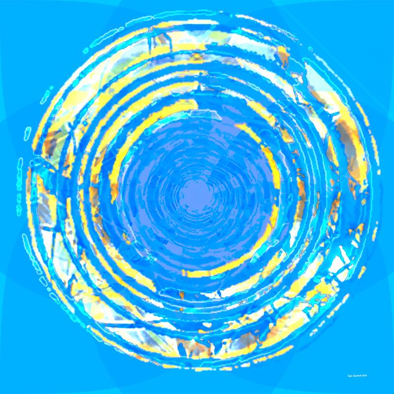 Imperfect roosvenster VIII, digitale kunst, 50x50cm