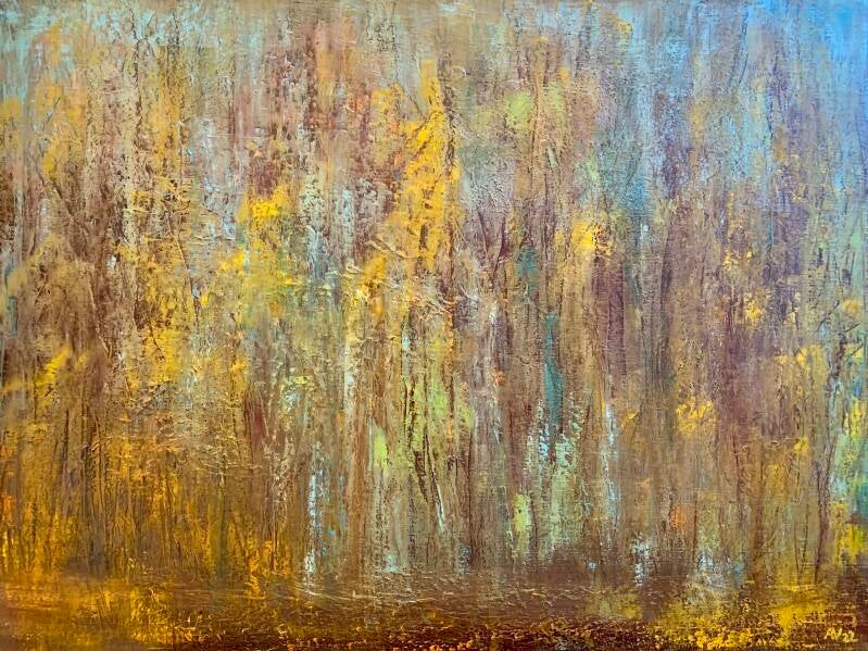 Herfstsynopsis, olieverf op doek, 60x80cm