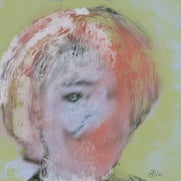 Zelfportret op iPad: Veranderende stemmingen II