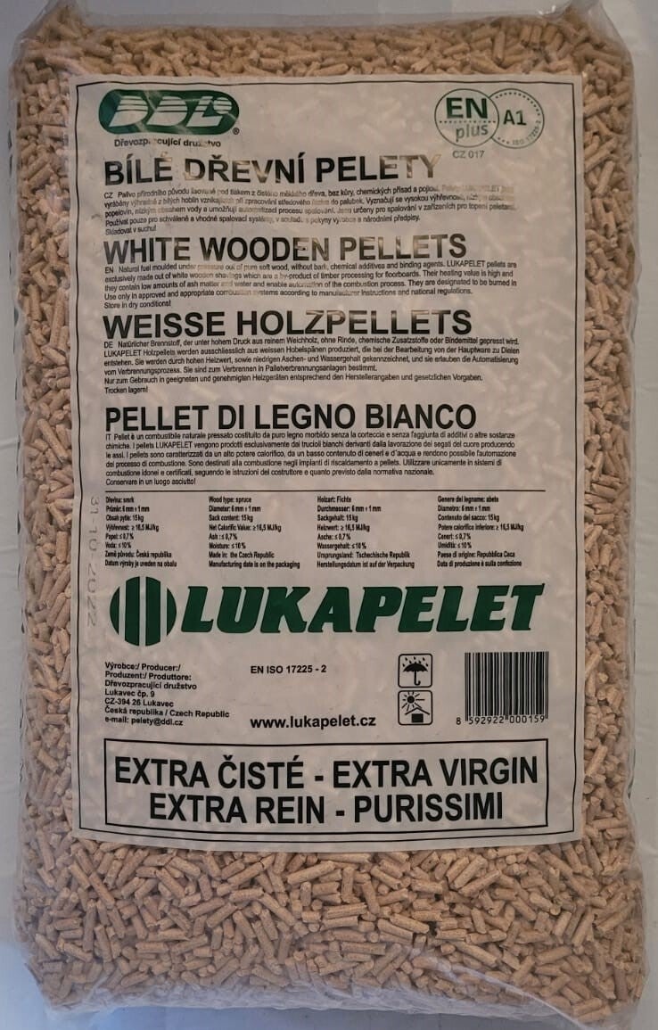 Luka pellets bestellen 100% naaldhout