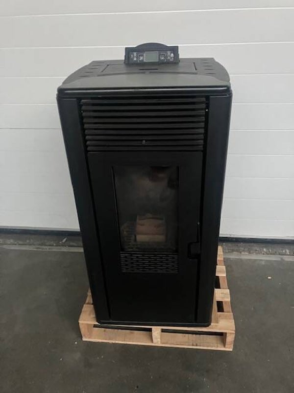 Milano 8 zwart gebruikte kachel