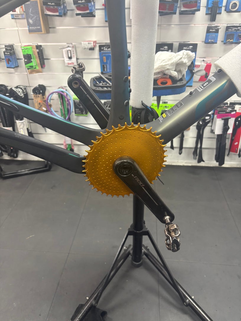 SRAM Red AXS aandrijving detail
