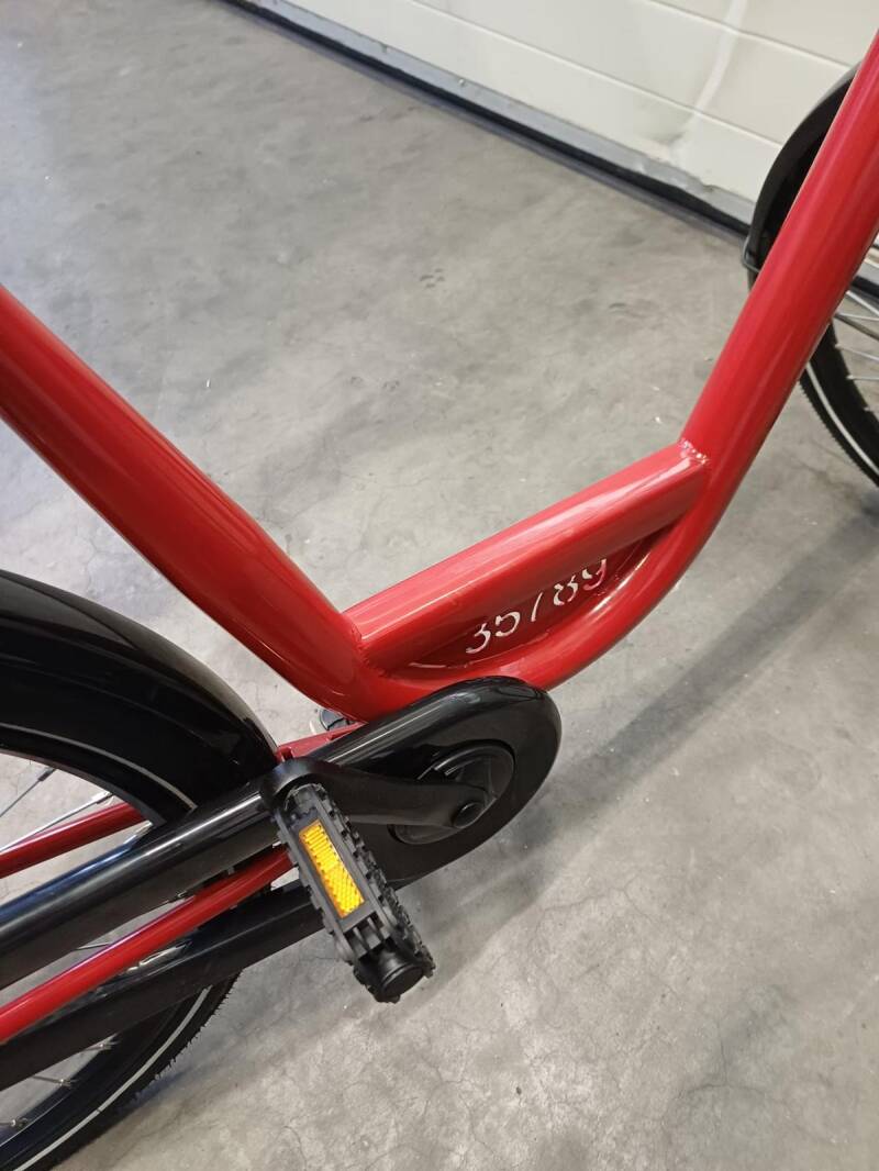 uniek zichtbaar framenummer