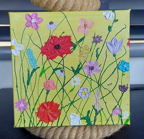 068 Wildflowers 20x20cm