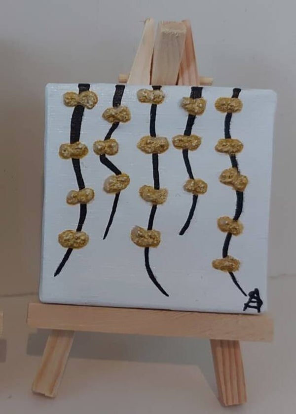 007 Mini Gouden Slingers 7,5x7,5cm