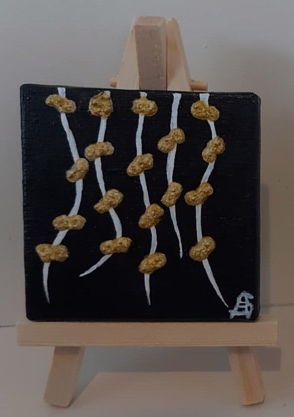 008 Mini Gouden Slingers 7,5x7,5cm
