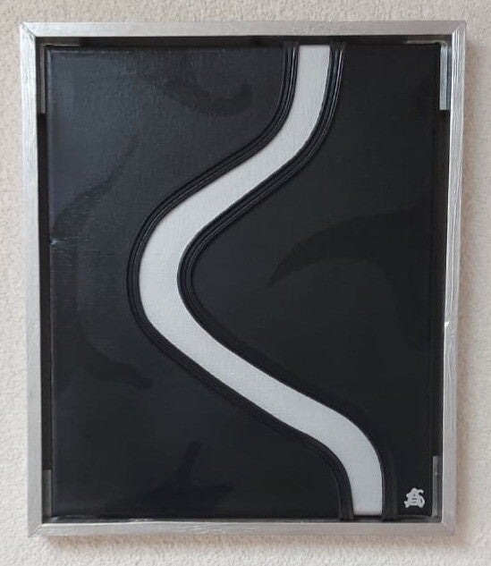 021 Silverstream 30x25cm