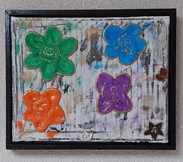 026 Flower Power 30x24cm