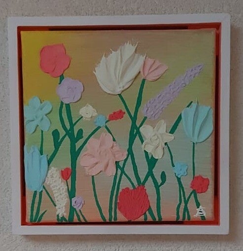 032 Pastel Spring 20x20cm