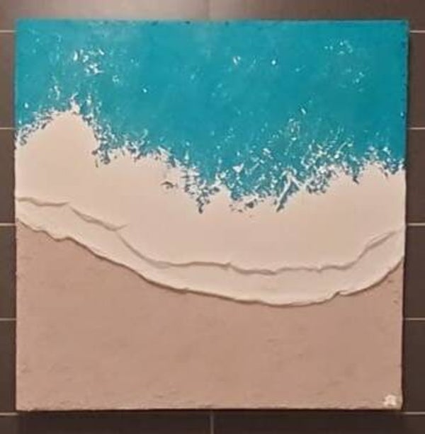 037 Seven Mile Beach 40x40cm