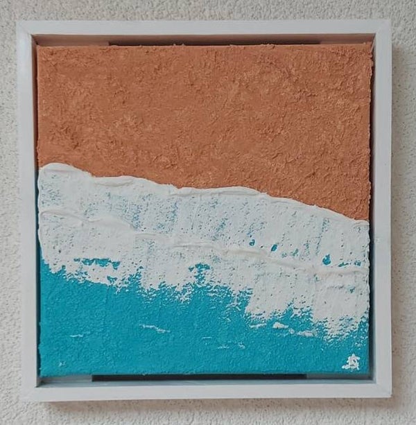 043 Voulisma Beach Kreta 20x20cm
