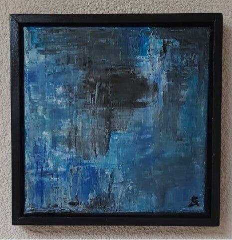 059 Jeans in the dark 20x20cm