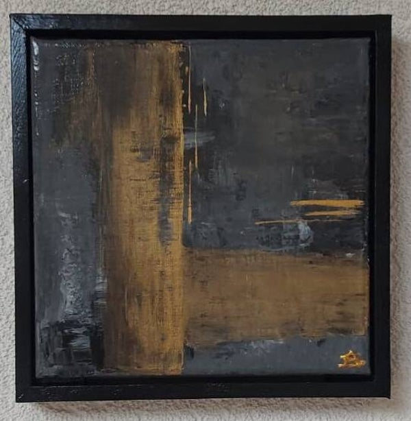 060 Gold night 20x20cm