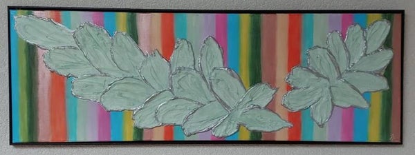 065 Leaves & colors 90x30cm