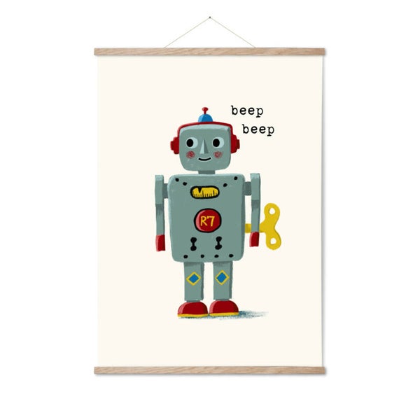 Art print A3 Robot