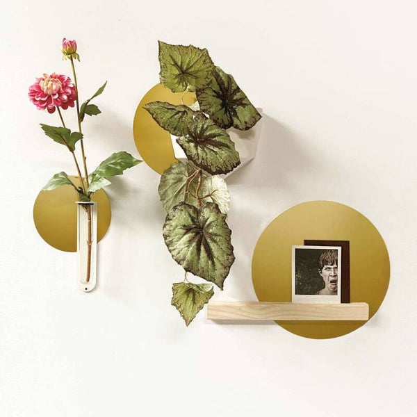 Magneetsticker set goud