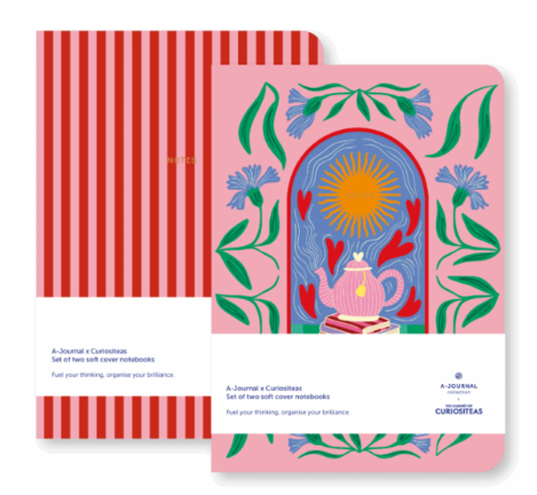 Set van 2 notebooks A-Journal