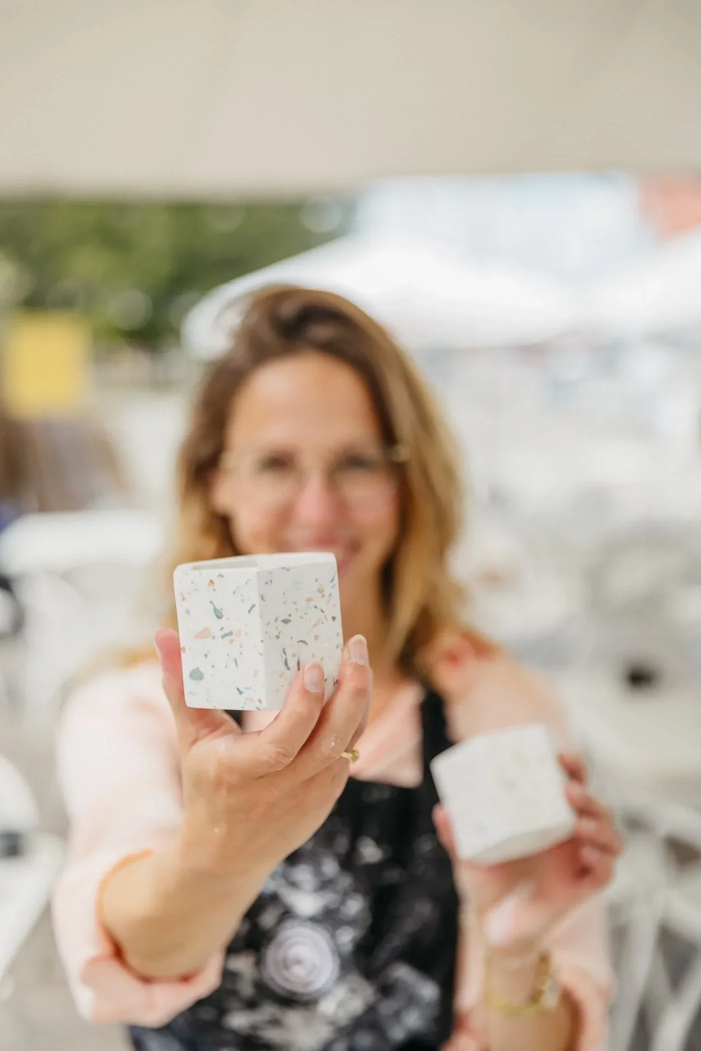 Workshop Terrazzo design maken