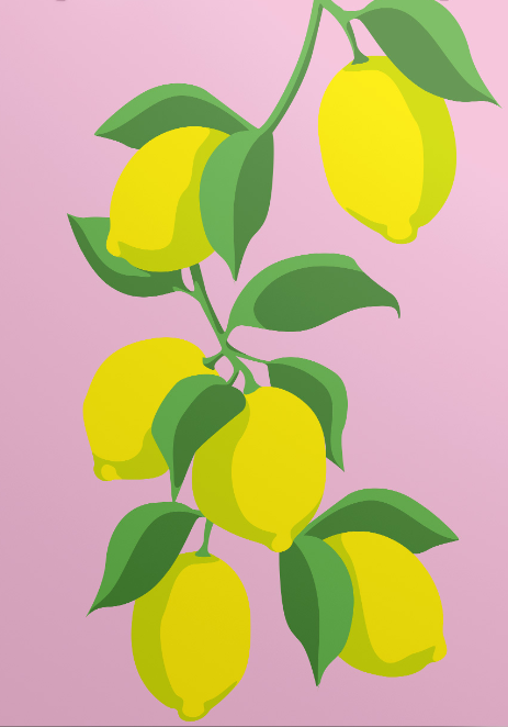 Art print A3 Citroenen