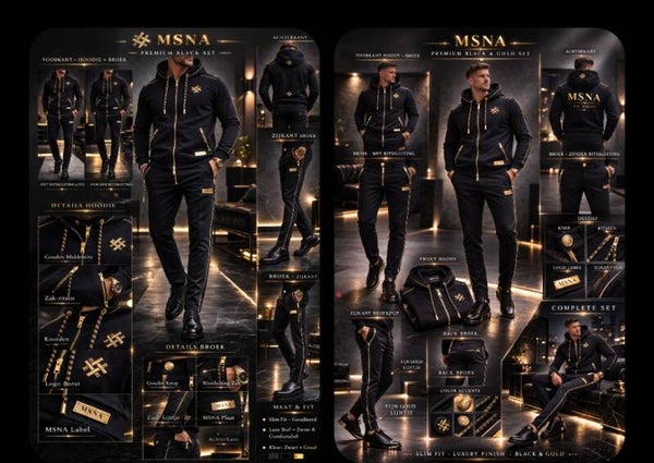 volledige hoodie set