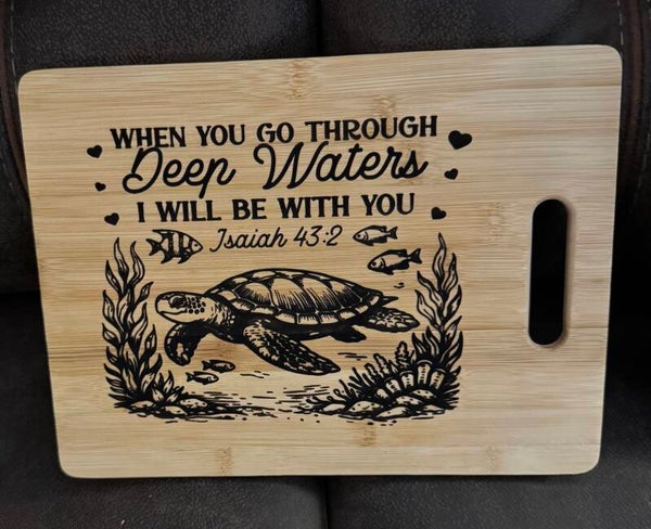 Faith based decorative cutting boards