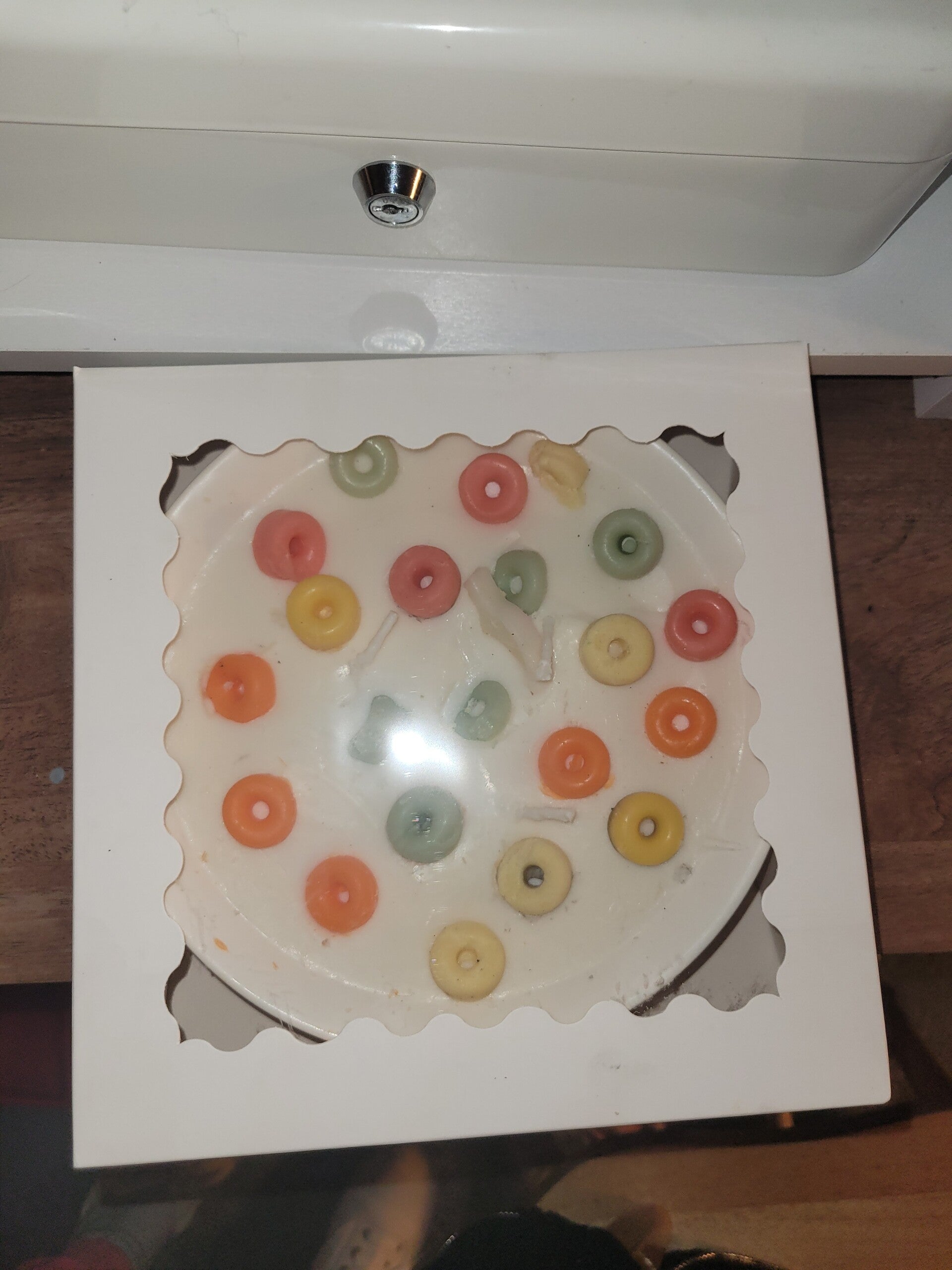 XL cereal bowl candles