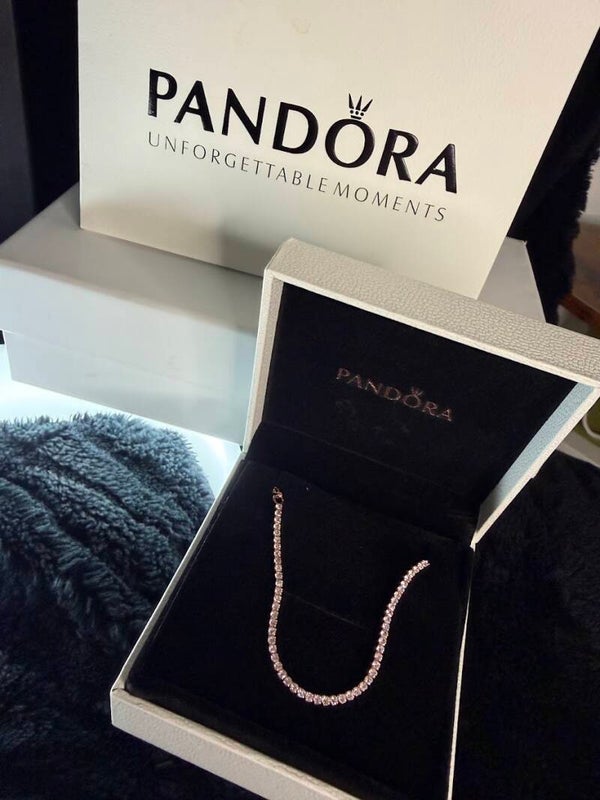 ROSE GOLD TENNIS BRACELET