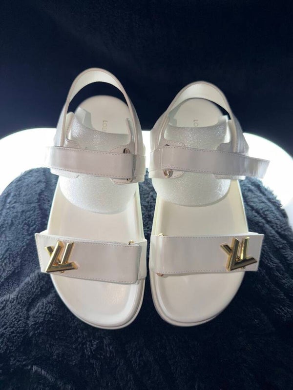 MONOGRAM STRAP SANDALS- 2 COLORES