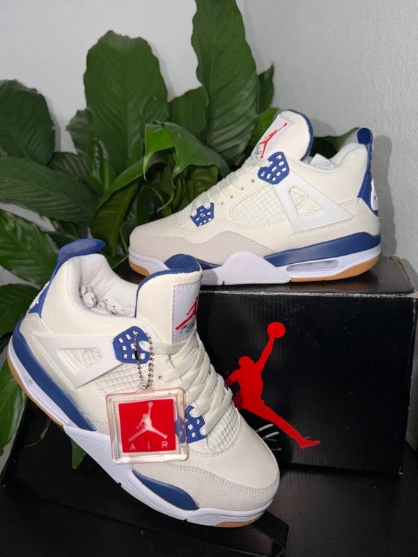 Nike SB x Air Jordan 4 “White Navy”