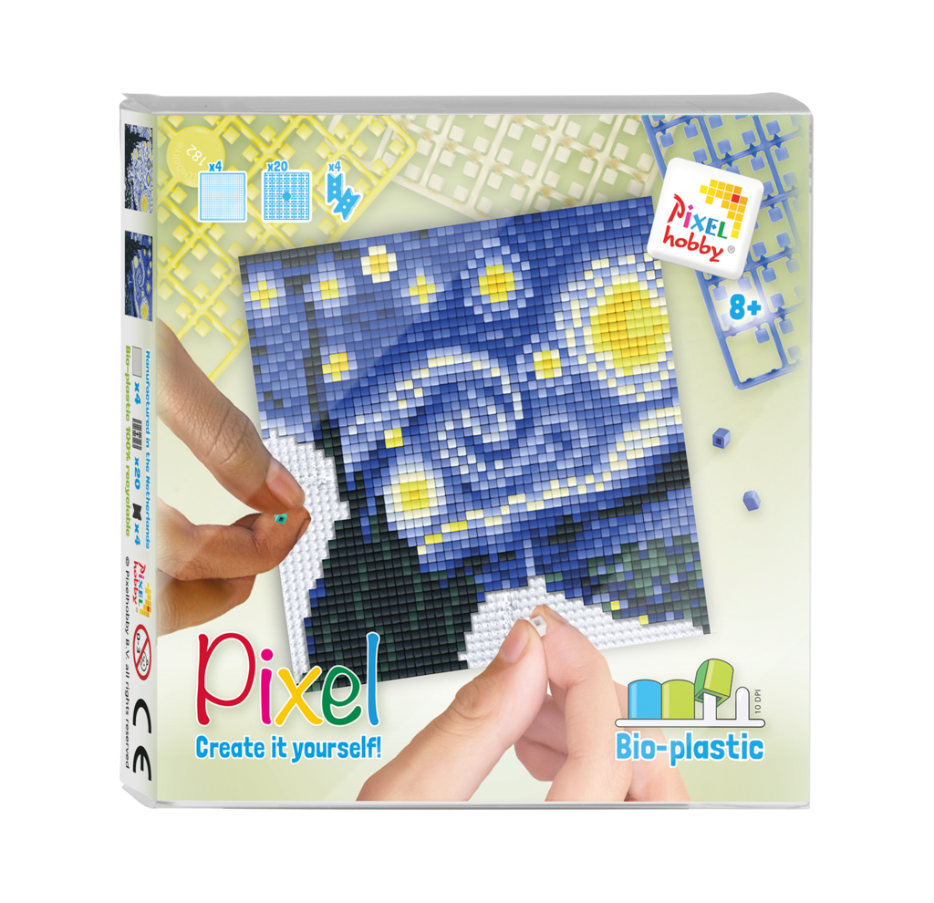 Kit 4 mini plaques Van Gogh