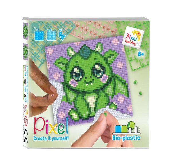 Kit 4 mini plaques dragon