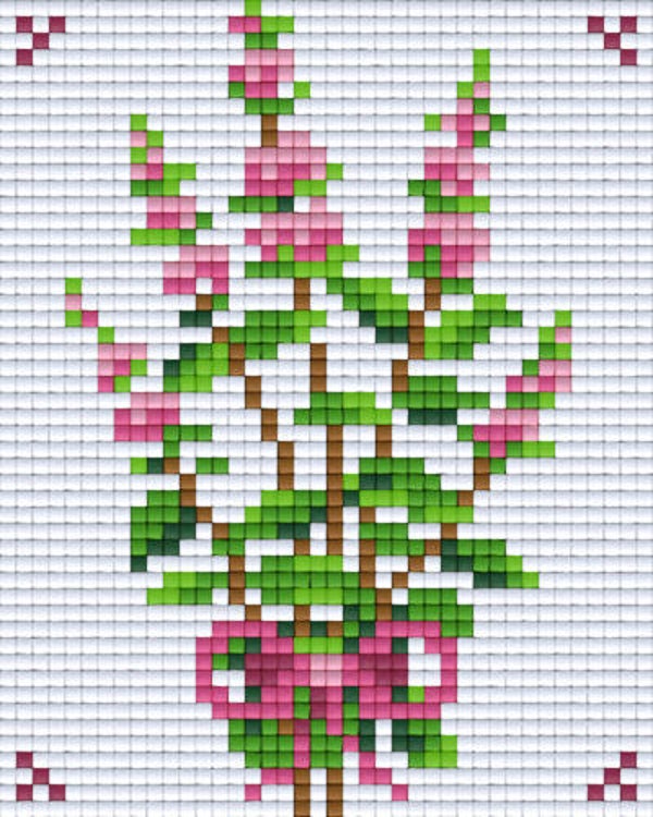 Kit 1 Plaque Fleurs