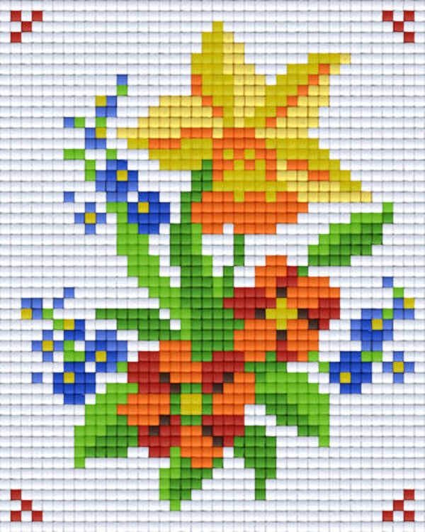 Kit 1 Plaque Fleurs