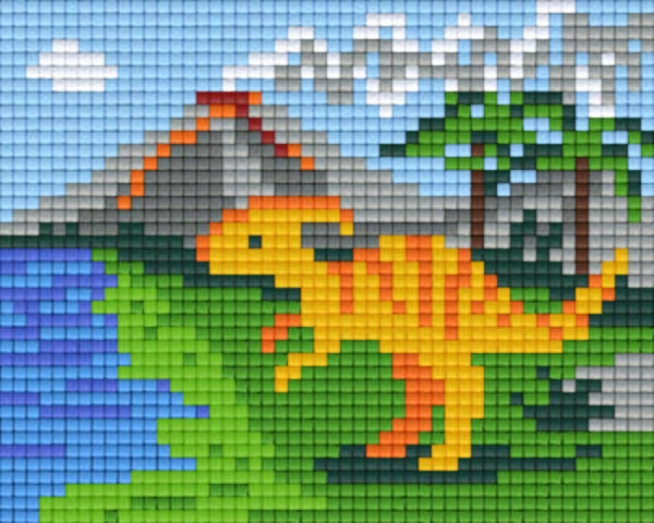 Kit 1 Plaque Dinosaure