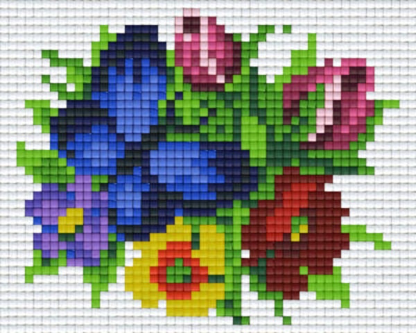 Kit 1 Plaque Fleurs Papillons