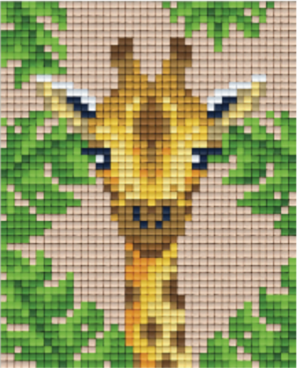 Kit 1 Plaque Girafe
