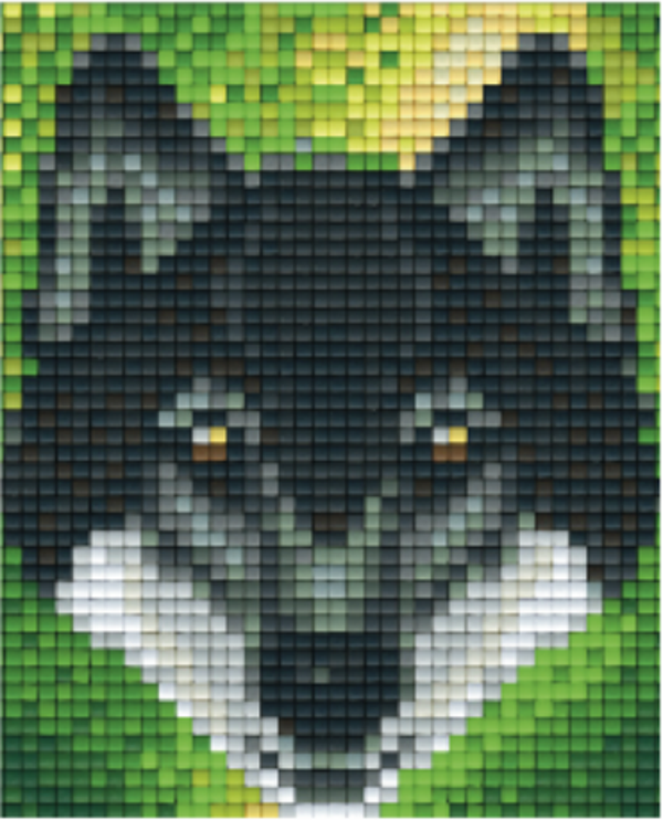 Kit 1 Plaque Loup