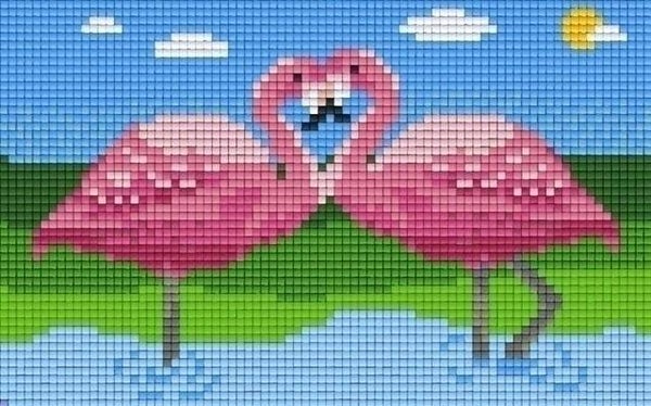 Kit 2 Plaques Flamant Rose