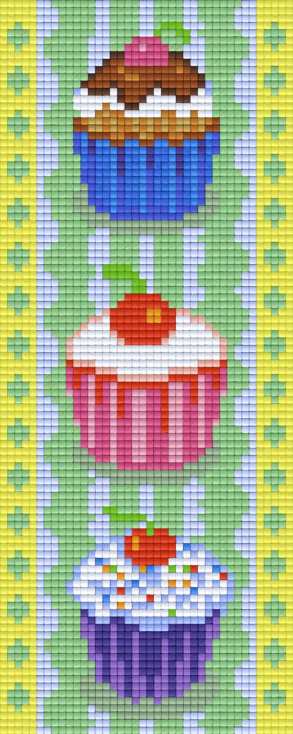 Kit 2 Plaques Cupcake