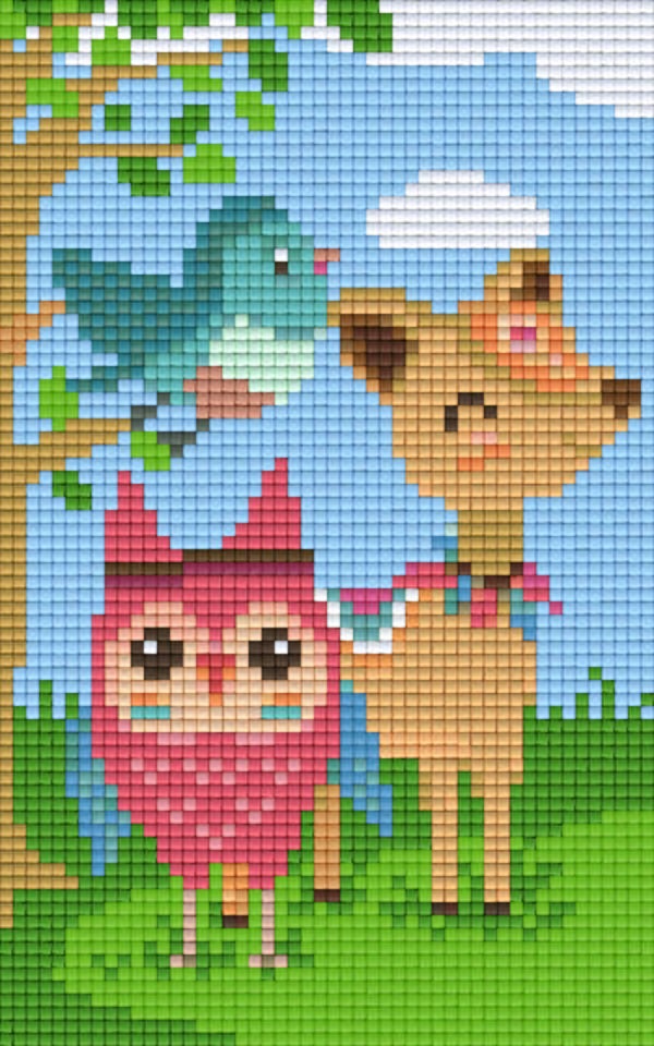 Kit 2 Plaques Animaux