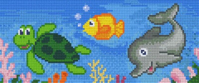 Kit 3 Plaques Animaux marin