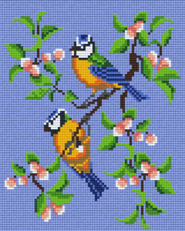 Kit 4 Plaques Oiseaux