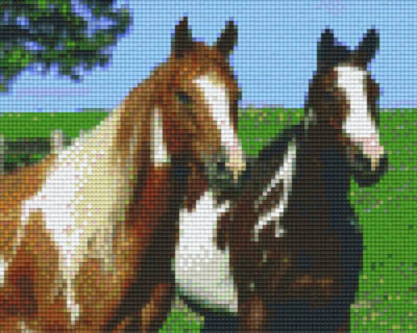 Kit 4 Plaques Chevaux